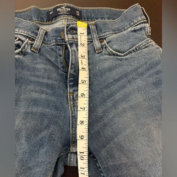 Hollister Men's Straight Blue Jeans - Picture 7 of 7
